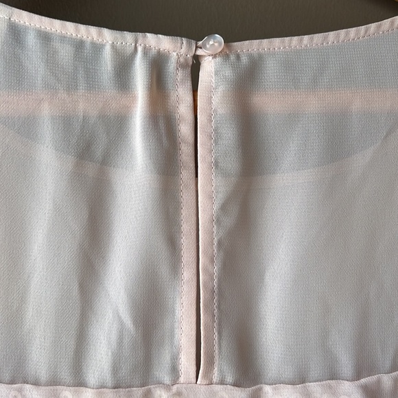 RW&CO Rose Gold Sequined Sheath Dress Size Small - Picture 10 of 11